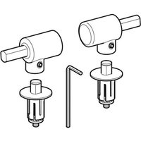 Geberit - Metallscharniere 598054000 zu Flow WC-Sitz 575950 von Geberit