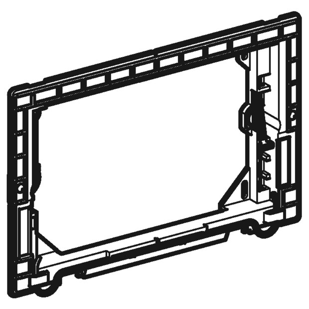 Geberit Sigma80 Befestigungsrahmen 242617001 von Geberit