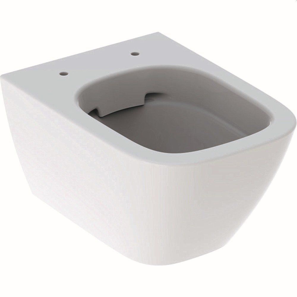 Geberit Smyle Sqaure Wand-WC Tiefspüler Ausld. 49cm, weiß, KeraTect, 500379018 500379018 von Geberit