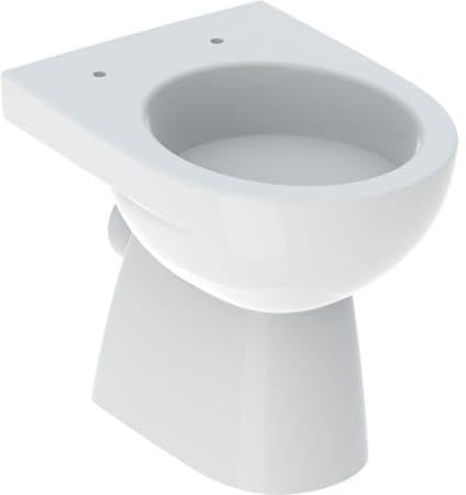 Geberit Stand-Tiefspül-WC RENOVA Abgang horizontal, teilgeschlossen weiß von Geberit