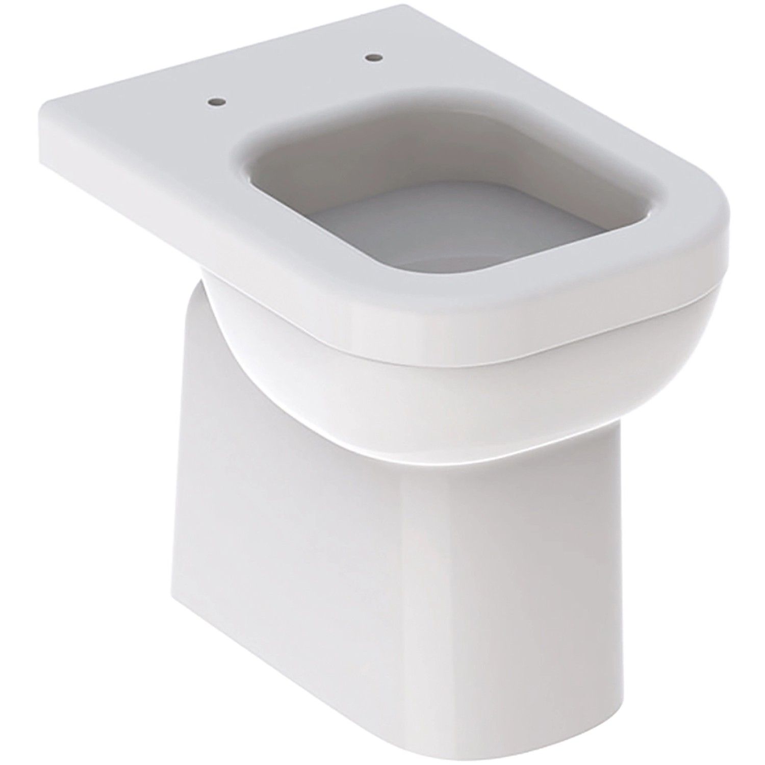 Geberit Stand-WC Renova Comfort Square FS SP Abg. horiz. vert. Weiß Geberit Stand-WC Renova Comfort Square FS SP Abg. horiz. vert. Weiß von Geberit