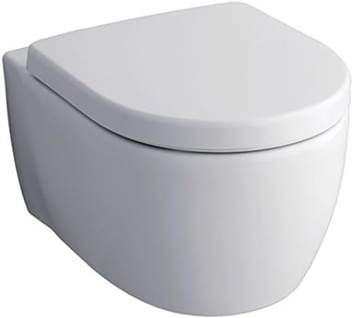 Geberit Tiefspül-WC iCon (6 Liter, wandhängend, aus Sanitärkeramik, Befestigung von oben) 204000000 von Geberit