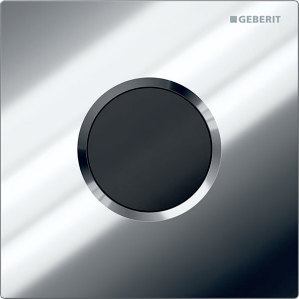 Geberit Urinalsteuerung mit elektronischer Spülauslösung, Netzbetrieb, Abdeckplatte Typ 01, 116.021.21.5 von Geberit