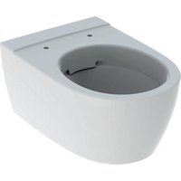 Geberit Wand-Tiefspül-WC iCon Rimfree, geschlossene Form weiß von Geberit