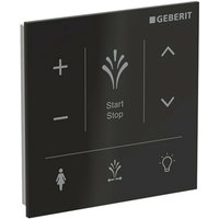 Geberit - Wandbedienpanel für Dusch-WC AquaClean Sela schwarz/Glas 147041SJ1 von Geberit