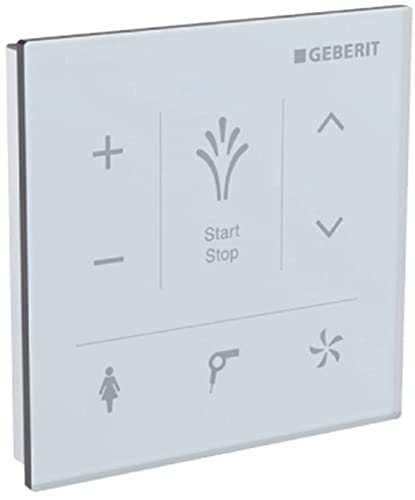 Geberit - Wandbedienungsplatte, für Geberit Aquaclean Mera: weißes Glas (147.038.SI.1) von Geberit