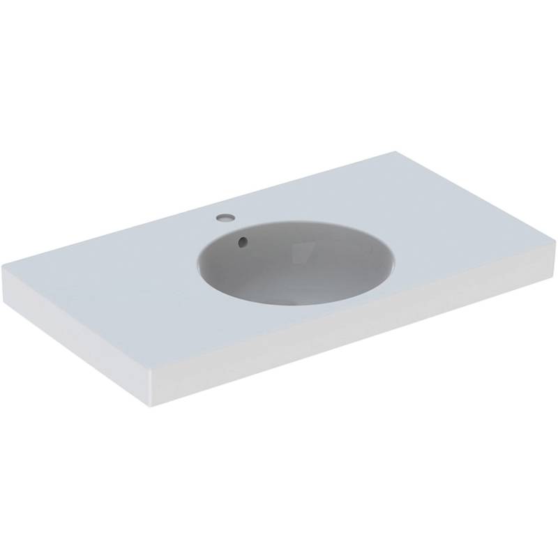 Geberit Waschbecken Preciosa II 90 cm Weiß mit Ablagefläche von Geberit