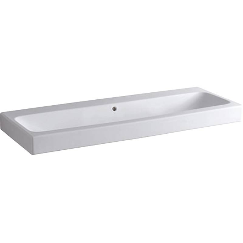 Geberit Waschbecken iCon 120 cm Weiß mit Ül KeraTect von Geberit