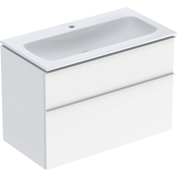 Geberit iCon Set Möbelwaschtisch mit Unterschrank, 2 Schubladen, 90x63x48 cm, 502337, 502.333.01.1 von Geberit