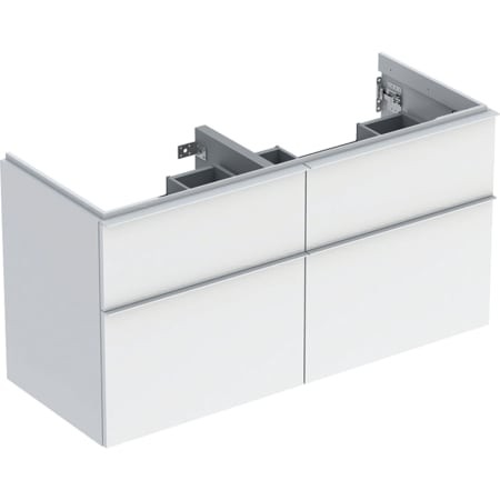 Geberit iCon Unterschrank für Doppel-Waschtisch, 4 Schubl. 502309011 von Geberit