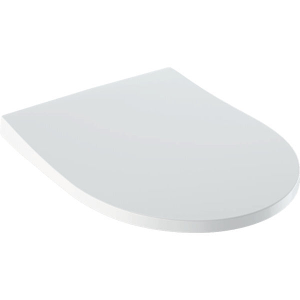 Geberit iCon WC-Sitz Slim mit Deckel, Wrap over, antibakteriell, mit Absenkautomatik, weiß, schmales Design, 500.835.01.1 Geberit iCon WC-Sitz Slim mit Deckel, Wrap over, antibakteriell, mit Absenkautomatik, weiß, schmales Design, 500.835.01.1 von Geberit