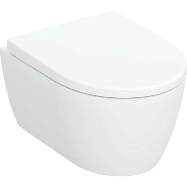 Geberit iCon Wand-WC-Set, Rimfree, inklusive WC-Sitz, geschlossene Form, verkürzte Ausladung, 502.381.JT.1 Geberit iCon Wand-WC-Set, Rimfree, inklusive WC-Sitz, geschlossene Form, verkürzte Ausladung, 502.381.JT.1 von Geberit