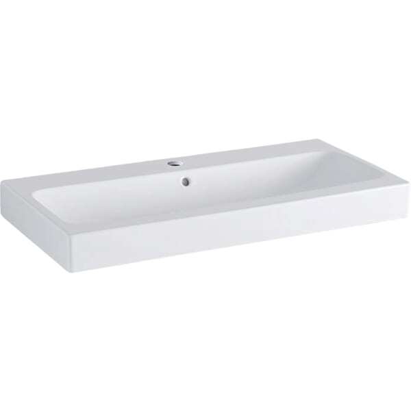 Geberit iCon Waschtisch 90x48,5cm weiß, 124090000 von Geberit