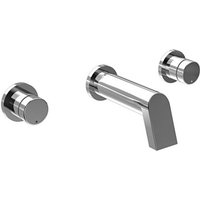 Hansa hansastela Fertigmontageset Waschtisch-Wandbatterie für Wandeinbau, dn 15 chrom 57212103 von Geberit