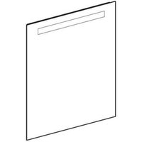 Geberit - Option - Spiegel mit LED-Beleuchtung, 60x70 cm, Aluminium 502.805.00.1 von Geberit