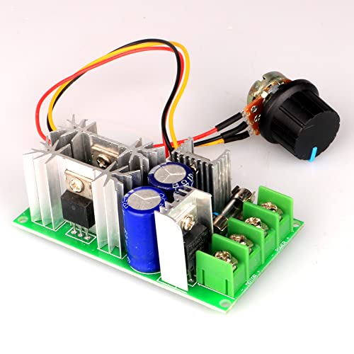 Gebildet DC Motor Controller Baugruppe 12V 24V 36V 48V/20A, Hochleistungs Antriebsmodul Einstellbare Geschwindigkeit PWM Elektronischer Regler Schalter Ultra Kleiner LED-Dimmer von Gebildet