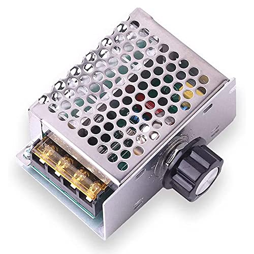 Gebildet Motorthermostatregler AC SCR Drehzahlregelung Leistung Wärmeregler Spannung Motorregler Dimmer Thyristor High-Power Elektronischer Spannungsregler(220VAC 4000W) von Gebildet