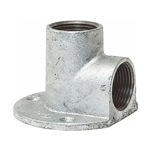 Temperguss-Gewindefitting verzinkt Deckenwinkel, IG x IG 3/4 Zoll, Typ 471, DVGW von Gebo