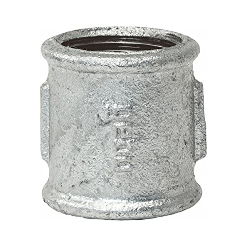 Temperguss-Gewindefitting verzinkt Muffe, IG x IG 1 1/4 Zoll, Typ 270, DVGW von Gebo