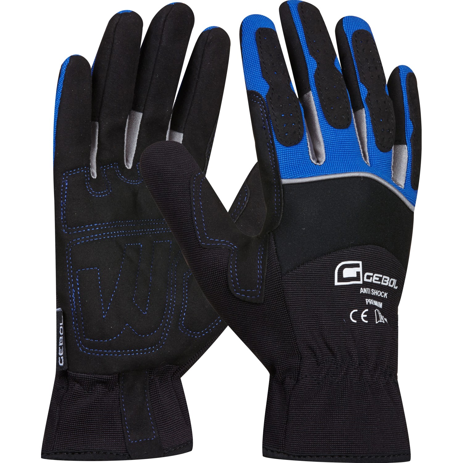 Gebol Handschuh Anti Shock Gr. 10 Schwarz von Gebol