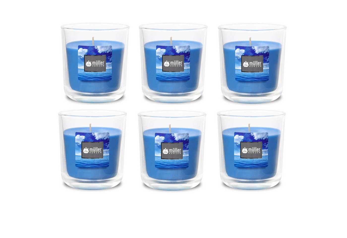 Gebr. Müller Kerzenfabrik AG Kerzenständer Duft-Kerzenglas 65/70 mm Set 6 Stk. Verschiedene Aromen Gebr. Müller Kerzenfabrik AG Kerzenständer Duft-Kerzenglas 65/70 mm Set 6 Stk. Verschiedene Aromen von Gebr. Müller Kerzenfabrik AG