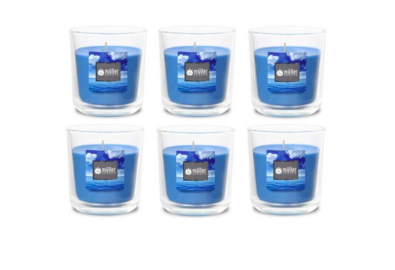 Gebr. Müller Kerzenfabrik AG Kerzenständer Duft-Kerzenglas 65/70 mm Set 6 Stk. Verschiedene Aromen von Gebr. Müller Kerzenfabrik AG