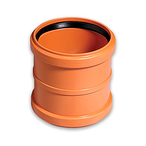 Kanalrohrsystem KG-Doppelmuffe DN 200 von Gebr. Ostend. Kunststoffe GmbH