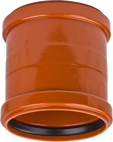 ARZER Kanalrohrsystem KG-Überschiebmuffe DN 400, Vibrant Orange von Gebr. Ostend. Kunststoffe GmbH