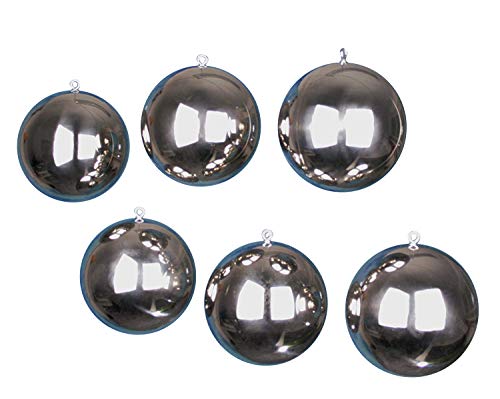 Gebrüder Lomprich Christbaumkugeln Edelstahl poliert 6 Stück Durchmesser 13 cm Gebrüder Lomprich Christbaumkugeln Edelstahl poliert 6 Stück Durchmesser 13 cm von Gebrüder Lomprich