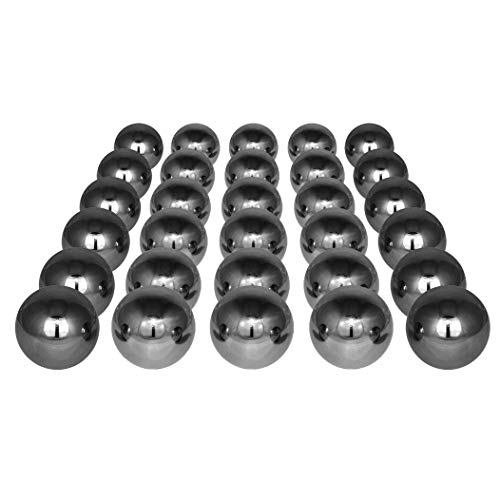 Gebrüder Lomprich Edelstahlkugeln B-Ware 30 Stück Durchmesser 6,5 cm von Gebrüder Lomprich