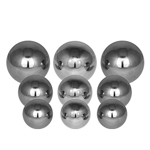 Gebrüder Lomprich Edelstahlkugeln poliert 9 Stück je 3X Durchmesser 8cm, 10cm, 13cm Gebrüder Lomprich Edelstahlkugeln poliert 9 Stück je 3X Durchmesser 8cm, 10cm, 13cm von Gebrüder Lomprich