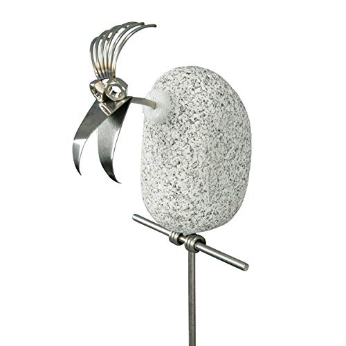 Gebrüder Lomprich Steinvogel auf Stab SV Geier, Höhe ca. 110 cm von Gebrüder Lomprich