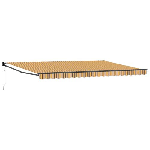 Gecheer Automatische Einziehbare Markise Multicolor Streifen 500x300 cm Markise Balkon Terrassenüberdachung für Terrasse Garten Café Gecheer Automatische Einziehbare Markise Multicolor Streifen 500x300 cm Markise Balkon Terrassenüberdachung für Terrasse Garten Café von Gecheer