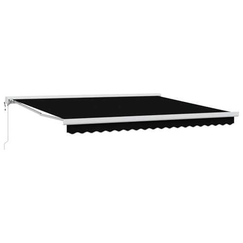 Gecheer Automatische Einziehbare Markise Schwarz 400x300 cm Markise Balkon Terrassenüberdachung für Terrasse Garten Café Gecheer Automatische Einziehbare Markise Schwarz 400x300 cm Markise Balkon Terrassenüberdachung für Terrasse Garten Café von Gecheer