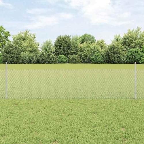 Gartenzaun-Set Set aus 2 Verzinkter Stahl Groß Langlebig, Stabile Stahlpfähle Pfosten für Gartenzäune Landwirtschaft Weidenetze Hühnerdraht3336986 von Gecheer