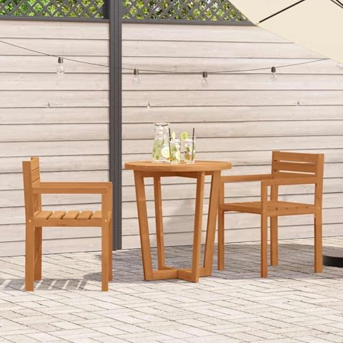 Gecheer 3-teiliges Garten-ESS-Set aus Massivholz Akazie, Outdoor Essgruppe Wetterfeste Sitzgruppe Esstisch Stühlen for Terrasse Garten Balkon3334768 Gecheer 3-teiliges Garten-ESS-Set aus Massivholz Akazie, Outdoor Essgruppe Wetterfeste Sitzgruppe Esstisch Stühlen for Terrasse Garten Balkon3334768 von Gecheer