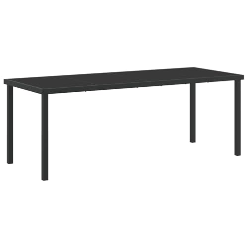 Gecheer 9-teiliges Garten-ESS-Set mit Kissen Schwarz Poly-Rattan Gartenmöbel Set Gecheer 9-teiliges Garten-ESS-Set mit Kissen Schwarz Poly-Rattan Gartenmöbel Set von Gecheer