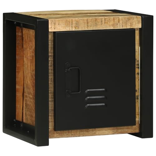 Gecheer Badezimmer-Wandschrank 40x30x40 cm Massivholz Grobe Mango Badezimmerschrank Hängender Badschrank Aufbewahrungsschrank fürs Badezimmer Gecheer Badezimmer-Wandschrank 40x30x40 cm Massivholz Grobe Mango Badezimmerschrank Hängender Badschrank Aufbewahrungsschrank fürs Badezimmer von Gecheer