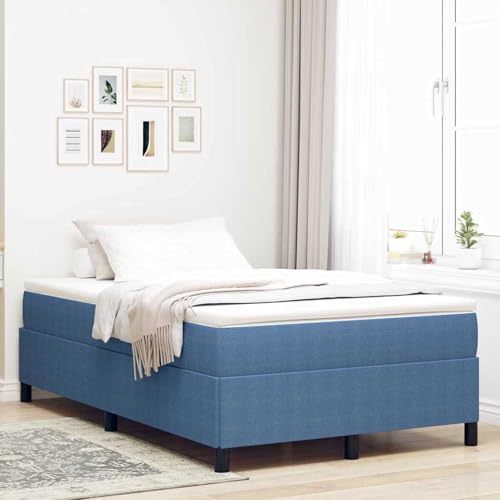 Gecheer Bettgestell Blau 120x200 cm Cord-Stoff, Bettgestelle Bett Doppelbett/Einzelbett für Schlafzimmer Gästezimmer Wohnheim Hotel42006965 Gecheer Bettgestell Blau 120x200 cm Cord-Stoff, Bettgestelle Bett Doppelbett/Einzelbett für Schlafzimmer Gästezimmer Wohnheim Hotel42006965 von Gecheer