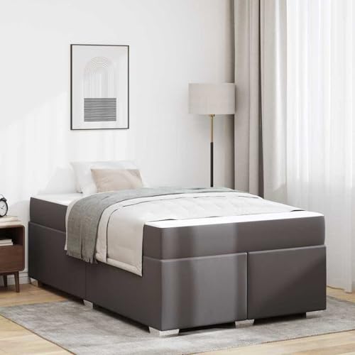 Gecheer Bettgestell Sonstiges Grau 120 x 200 cm Kunstleder, Stabiles Bettgestell Bettrahmen für Schlafzimmer Hotel Gästezimmer Wohnheim3399236 Gecheer Bettgestell Sonstiges Grau 120 x 200 cm Kunstleder, Stabiles Bettgestell Bettrahmen für Schlafzimmer Hotel Gästezimmer Wohnheim3399236 von Gecheer