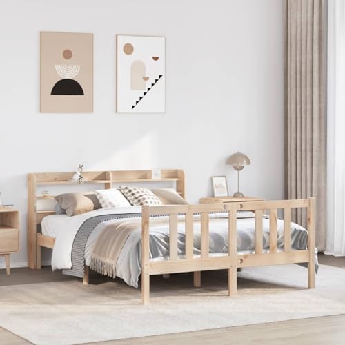 Gecheer Bettgestell mit Kopfteil ohne Matratze 135x190 cm Gecheer Bettgestell mit Kopfteil ohne Matratze 135x190 cm von Gecheer