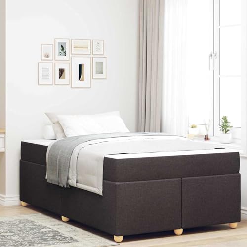 Gecheer Bettgestell mit Matratze Dunkelbraun 120 x 200 cm Stoff, Familienbett Einzelbett Doppelbett Mit Lattenrost für Schlafzimmer Gästezimmer Wohnung3399352 Gecheer Bettgestell mit Matratze Dunkelbraun 120 x 200 cm Stoff, Familienbett Einzelbett Doppelbett Mit Lattenrost für Schlafzimmer Gästezimmer Wohnung3399352 von Gecheer