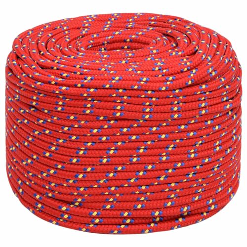 Gecheer Bootsseil Rot 8 mm 250 m Polypropylen von Gecheer
