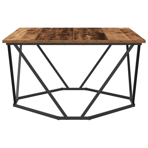 Gecheer Couchtisch Altholz 80x80x45 cm Engineered Wood Gecheer Couchtisch Altholz 80x80x45 cm Engineered Wood von Gecheer