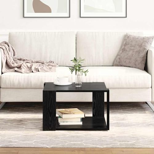 Gecheer Couchtisch Schwarz Eiche 51,5x51,5x30 cm Holzwerkstoff, Moderner Sofatisch Beistelltisch Wohnzimmertisch für kleine Wohnungen Schlafzimmer869217 Gecheer Couchtisch Schwarz Eiche 51,5x51,5x30 cm Holzwerkstoff, Moderner Sofatisch Beistelltisch Wohnzimmertisch für kleine Wohnungen Schlafzimmer869217 von Gecheer