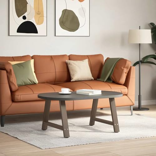 Gecheer Couchtischbeine A-Form 2 STK. 70x(42-43) cm Stahl, Modernes Beistelltisch Wohnzimmertisch Stubentisch für Sofa Balkon Büro4012843 von Gecheer