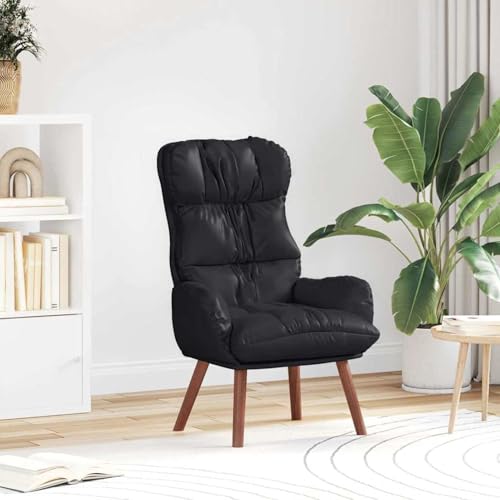 Gecheer Entspannungsstuhl Schwarz Kunstleder, Relaxsessel Fernsehsessel Lesesessel für Wohnzimmer Schlafzimmer Leseecke Gästezimmer42001878 Gecheer Entspannungsstuhl Schwarz Kunstleder, Relaxsessel Fernsehsessel Lesesessel für Wohnzimmer Schlafzimmer Leseecke Gästezimmer42001878 von Gecheer