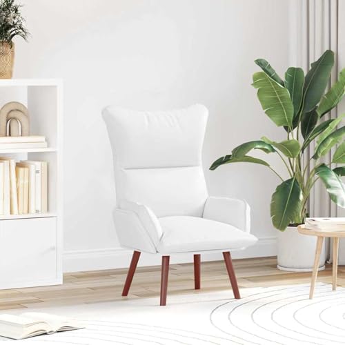 Gecheer Entspannungsstuhl Weiß Kunstleder, Relaxsessel Fernsehsessel Lesesessel für Wohnzimmer Schlafzimmer Leseecke Gästezimmer42001864 Gecheer Entspannungsstuhl Weiß Kunstleder, Relaxsessel Fernsehsessel Lesesessel für Wohnzimmer Schlafzimmer Leseecke Gästezimmer42001864 von Gecheer