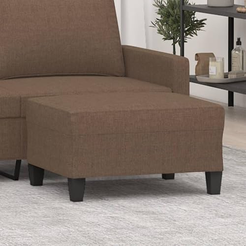 Gecheer Fußhocker Braun 70x55x41 cm Stoff Hocker Fußablage als Sitzbank Flur im Wohnzimmer oder Schlafzimmer Gecheer Fußhocker Braun 70x55x41 cm Stoff Hocker Fußablage als Sitzbank Flur im Wohnzimmer oder Schlafzimmer von Gecheer