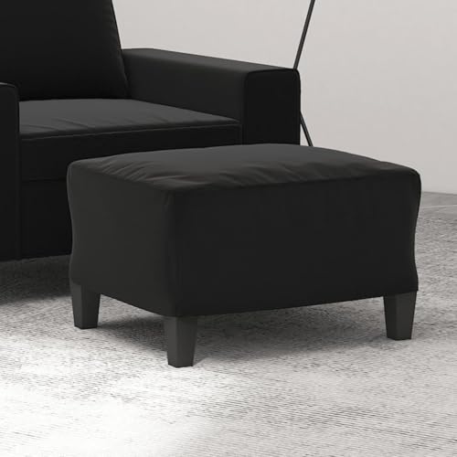 Gecheer Fußhocker Schwarz 60x50x41 cm Mikrofasergewebe, Hocker Fußablage als Sitzbank Flur im Wohnzimmer oder Schlafzimmer Gecheer Fußhocker Schwarz 60x50x41 cm Mikrofasergewebe, Hocker Fußablage als Sitzbank Flur im Wohnzimmer oder Schlafzimmer von Gecheer